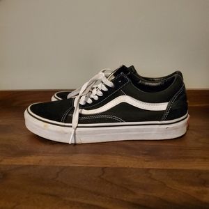 Vans black sneakers